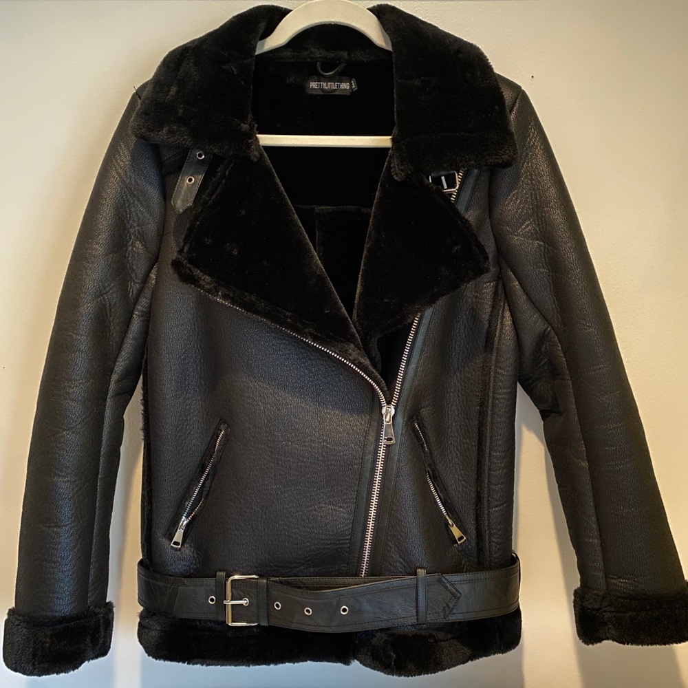 Fur Leather Jacket